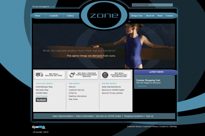 Ozone Leotards