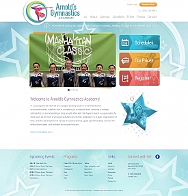 KeyCreative Blog Images for KeyCreative Launches Website Redesign for Arnold’s Gymnastics Academy