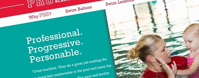 KeyCreative Blog Images for Pro Swim Academy Website Launches