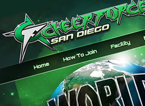Image of CheerForce site
