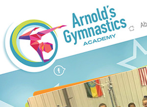 Image of Arnolds Gymnastics site